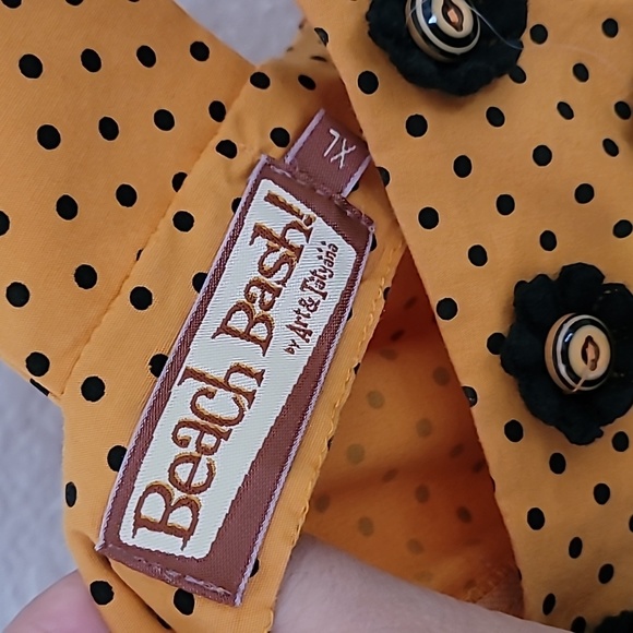 Pinup Rockabilly Beach Bash Romper - Picture 3 of 4